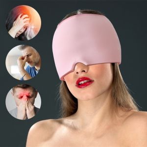 1pcs Mask Ice Eye Mask gel Head Cover Physical Cooling gel Head Cover Cold and Hot Ice Head Cover