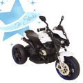 The Stars 818 Rechargeable Electric Sports Motor Bike Ride On with LED Light Speaker SD Card Slot USB Function. 