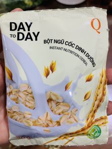 Bột ngũ cốc dinh dưỡng day to day trần quang NUAN bịch 600g (20 gói x 30g)