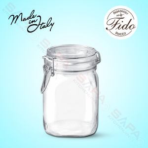 Hũ Thủy Tinh Nắp Cài Kín Hơi Fido Bormioli Rocco 149220M04321991 (1000ml)