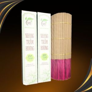 [Loại 1] Nhang Trầm Hương Tự Nhiên Cao Cấp Hùng Dung 30cm - Bó 1kg (850 Cây) - Hoàn Toàn Từ Tự Nhiên - Mùi Thơm Dịu Nhẹ