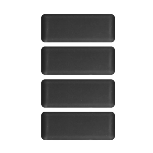 4Pcs/set Bottom Rubber Feet Foot Cover Laptop Feet Bottom Case Replacement for Thinkpad T490 P43S T14 T495 Laptop