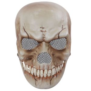 YOUSHI TOP Horror Scary Moving Jaw For Women Men Movable Mouth Blood Trick Toys Halloween Skull s Haunted House Party Supplies Party Cosplay Props