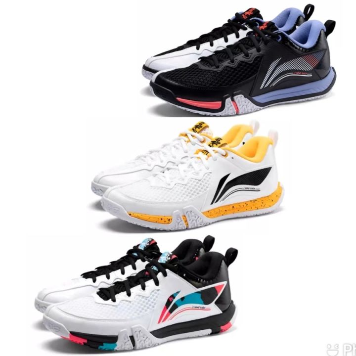 Sepatu Badminton Lining Saga II Lite AYTT003 Sepatu Olahraga Pu