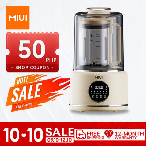 MIUI 950W Electric Heating Blender 18500rpm 10 Functions Soy Milk Maker 304 Blade Self-Cleaning 24H Preset Noise Reduction Food Processor