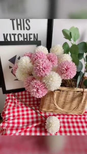 UMI 1pcs Dandelion Artificial Dandelion Dried Plant Flower Home Decor Wedding Party Home Decoration Pokok Bunga Hiasan