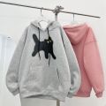 Áo Hoodie MÈO MUN Form Rộng Unisex Mũ Trùm Vải Nỉ Bông , Áo Hoodie Nam Nữ Phong Cách Hàn Quốc Siêu CUTE TP378. 