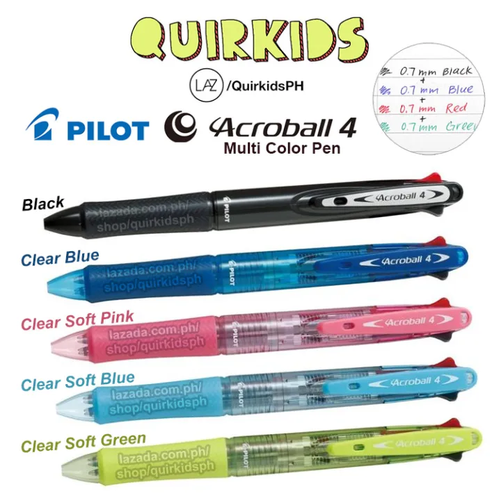 Pilot Multiball Pilot Acroball 4 Multi Pen Color Ballpoint 0.7 | Lazada Philippines