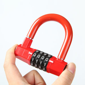 Ổ khoá số khoá 4 số chữ U HD loại cao cấp an toàn chống trộm bảo mật cao có thể thay đổi mật mã SM