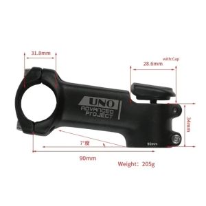 UNO bicycle 3D cover square vertical 7 °