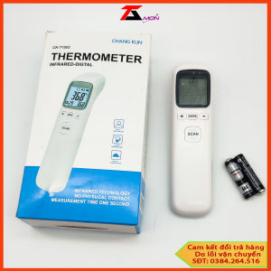 Tặng pin - Nhiệt kế điện tử hồng ngoại SCAN INFRARED CK-T1803 [đo được nước pha sữa  nhiệt độ bề mặt]