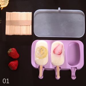 DIY Ice Lolly Molds Popsicle Molds Silicone Ice Cream Mold Home Made Ice Cream Molds