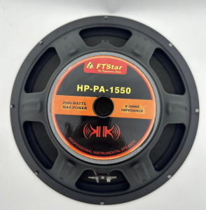 FT STAR 15 Inches Professional Instrumental Subwoofer Speaker 2000W(MAX POWER)/HP-PA-1550