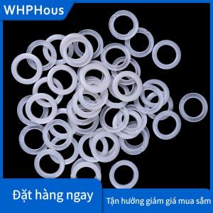 WHPHous 30 cái phụ kiện trang trí rèm Roman vòng nhựa khoen cho rèm cửa