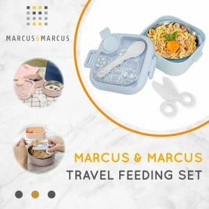 Marcus & Marcus Travel Feeding Set - Peralatan Makan Anak