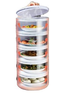 GAMITCO High quality Food keeper Multi-Layer Food Storage Box Anti Flies 5 Layer Food Keeper lagayan ng ulam