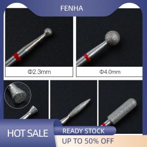FENHA Cuticle Clean Carbide Nail Drill Bit Rotary Burrs Electric Nail File For Manicure Pedicure Tools