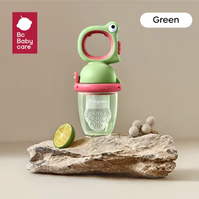 Bc Babycare Baby Food Feeder Fruit Feeder Pacifier S+L Infant Teething Toy Teether Includes Additional Silicone Sacs