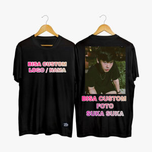 HCCelky kaos CUSTOM foto depan belakang kaos murah koas custom couple kaos reques foto kaos kerenkaos priakaos wanita( custom 003 )