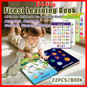 First Learning Book for Early childhood education 20 in 1 learning book Alphabet Abakada Number【Fast Delivery】
