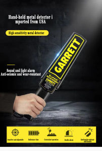 Handheld Metal Detector GARRETT High Sensitivity Airport Safety Detection Super Scanner Professional