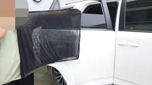 OnlyF U Car Rear Window Sunshade Insect Net Sun Visor Cover for 4Runner 2010 Up for Dodge Durango 2011 Up Accessories Z1H5K