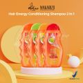 Makarizo Hair Energy Conditioning Shampoo 2 in 1 Fibertherapy 170ml / 330ml Botol Original BPOM. 