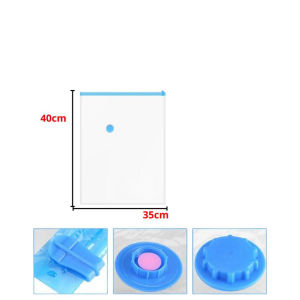 DBI Vacum Plastic Bag Travel Serbaguna Ziplock Penyimpanan Pakaian Set Traveling Plastik Vacuum Baju Tempat Penyimpanan Bantal Selimut Multifungsi