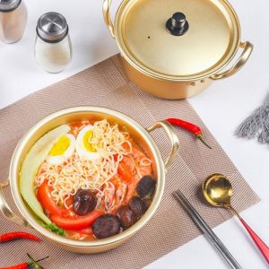angfew cooking utensils Creative Cooking Fast Kitchen Tools With Lid Korean Soup Pot Cookware Ramen Pot Noodle Pot
