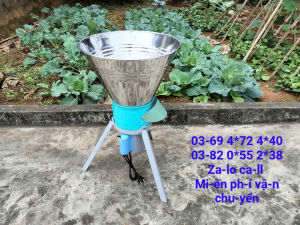 Máy băm xắt các loại rau phễu inox