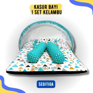 Harga Promo Kasur Bayi 1 Set Kelambu Dan Selimut Lengkap Terbaru Perlengkapan Bayi Baru Lahir Murah