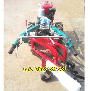 Giàn máy thu hoạch lạc đậu phộng 2 hàng siêu hiệu quả