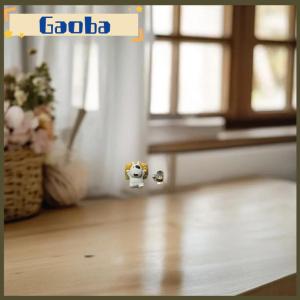 gaoba 1 Set Adorable Dashboard Figurine With Relaxed Pose Bull Terrier Car Interior Accessories Auto Ornament For Model 3