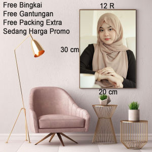 Cetak Foto Plus Bingkai 20x30/Sudah Plus Bingkai