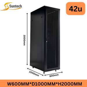 TC-42U-600N / 42U Server Rack (600x1000x2000) With PDU Server Trays and Fan