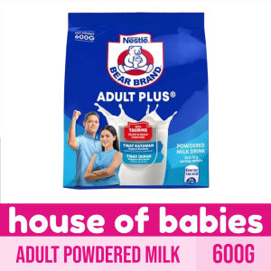 Bear Brand Adult Plus 600g Adult Powdered Milk Drink