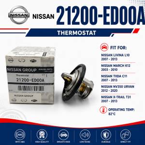 Genuine Thermostat 21200-ED00A for Nissan Juke Grand Livina Latio Sylphy Teana X-TRAIL Almera NV200