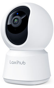 Arenti 360° Indoor Security Camera P2 1080P WiFi Home Camera for Baby/Pet/Nanny Pan/Tilt Motion Detection 2-Way Audio Night Vision Compatible with Alexa & Google Assistant