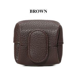 PU Leather Coin Purse Mini Portable Fashion Woman Wallet Earphone Key Storage Bag Creative Small Pouch Christmas Gift