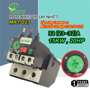 Rơ Le Nhiệt (Relay nhiệt) Winsun MR1-D23
