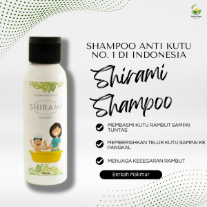 Shirami Shampoo Original Shampoo Anti Kutu Obat Kutu Pembasmi Kutu