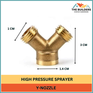 AGRICULTURAL SPRAYER JOINT ACCESSORIES HIGH PRESSURE SPRAYER Y-NOZZLE