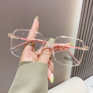 -50 -75 -125 -175 -225 -275 -375 to -600 Fashion Large Frame Myopia glasses With Power Womens Sweet Nearsighted Glasses Anti-Blue Light Frame Glasses Eyewear Eyeglasses With Grade