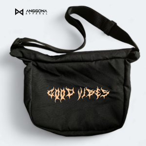 Tas Selempang Slingbag Motif Kece - Bahan Anti Air Premium - Tas SekolahKerjaNongkrong