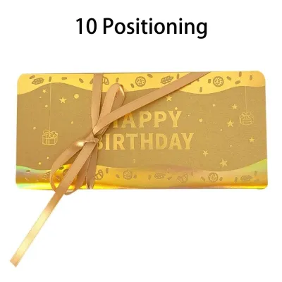 LAOSILAISI Foldable Birthday Red Envelope Greeting Card Multiple Card Slots Birthday Red Envelope Red Envelope Greeting Card Gifts 3D Years Money Red Envelope