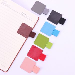 KAKA PU Leather Elastic Loop Notebooks Clipboards Journals Pencil Holder Pen Clips Pen Organizer Clip