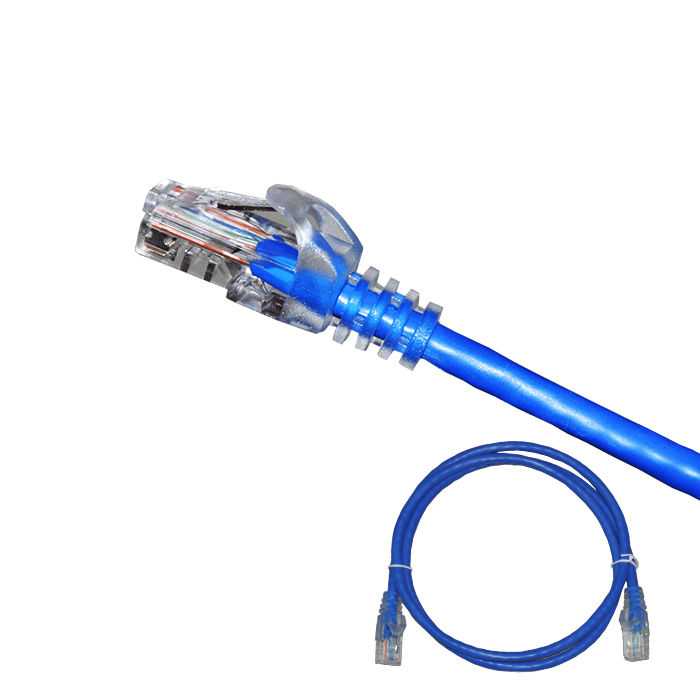 Commscope CAT6 UTP Patch Cord RJ45 Ethernet Network Cable PVC 3m (Blue)