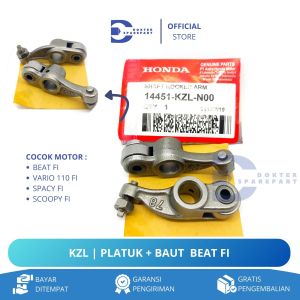 KZL PELATUK KLEP + BAUT SET BEAT FI / SCOOPY FI / SPACY FI / VARIO 110 FI / PLATUK PINION / PLATUK