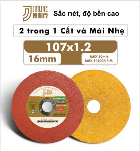 [ TẶNG KÈM 1 BÚT LẤY DẤU GEVANA] LƯỠI CẮT INOX LƯỠI CẮT SẮT ĐÁ CẮT SẮT  CẮT INOX JINLIKE NHẬP KHẨU CHÍNH HÃNG 107MM