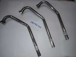 leher knalpot crom jupiter mx bahan tebal kwalitas super
